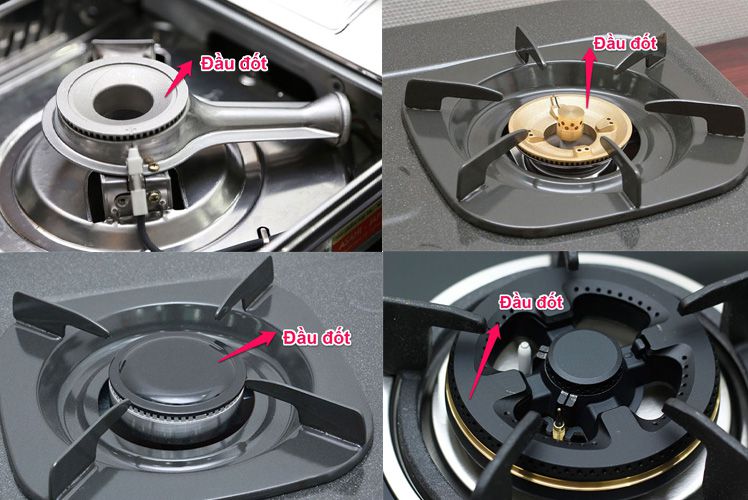 Chất liệu đầu đốt có ảnh hưởng thế nào tới bếp gas âm?