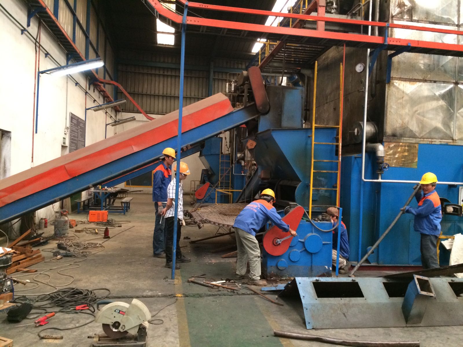 Lò Hơi Đốt Vải Vụn Và Bảo Trì Lò Hơi Đốt Vải Vụn Tại TPHCM