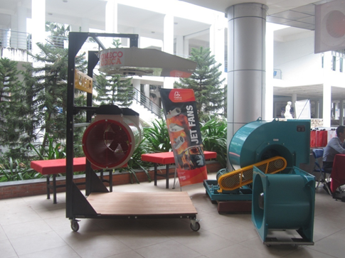 Quạt công nghiệp TOMECO: An toàn trong công tác phòng cháy chữa cháy